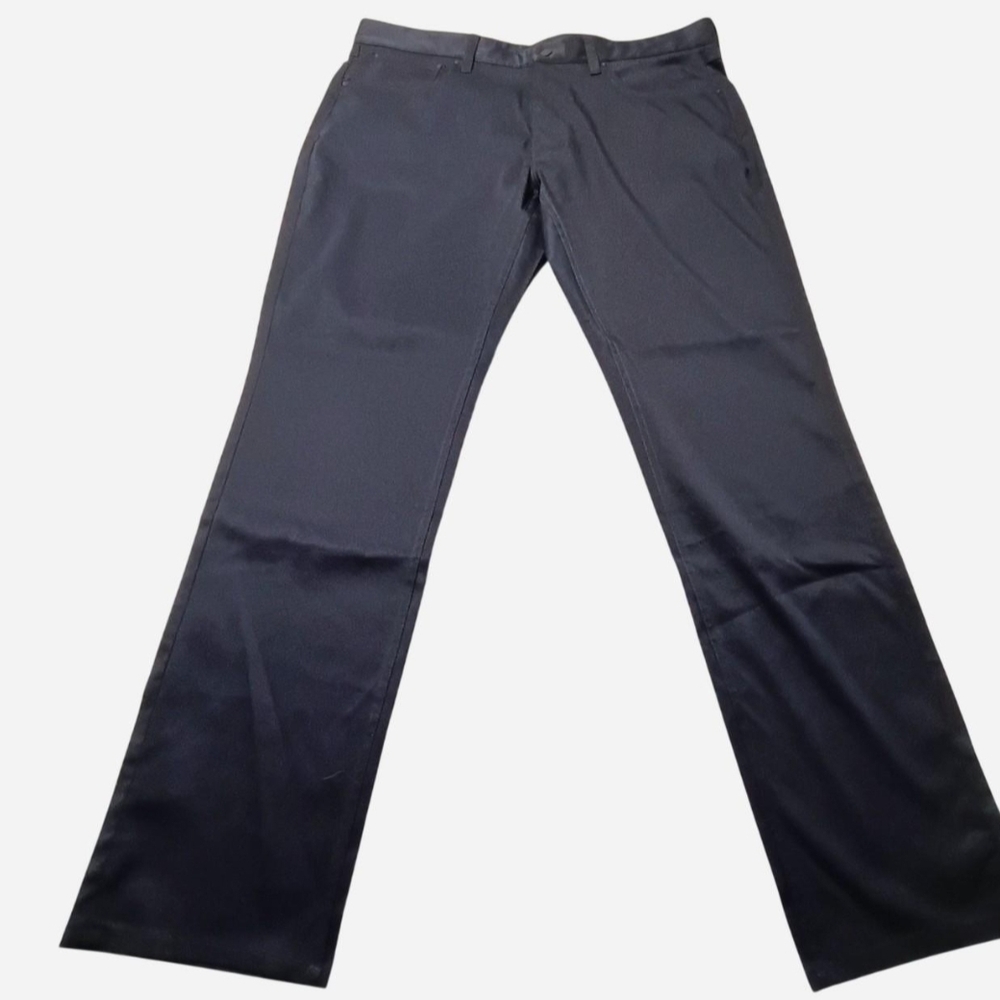 Brooks Brothers Men's Dark Black Dress Pants